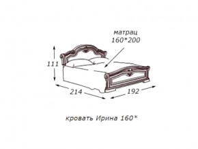 Кровать 2-х спальная 1600*2000 с ортопедом в Ялуторовске - yalutorovsk.magazin-mebel74.ru | фото