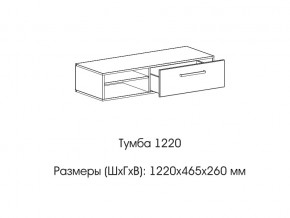 Тумба 1220 (низкая) в Ялуторовске - yalutorovsk.magazin-mebel74.ru | фото